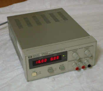 E3610A30W Power Supply, 8V, 3A or 15V, 2A