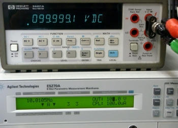 Agilent E5270A  8ch E5281A SMU 100V 100mA  module