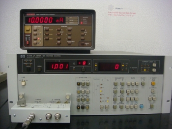 4140B + 16054ApAmeter/DC Voltage Source