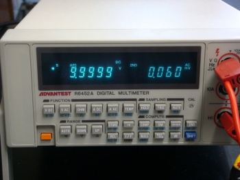 R6452A2ch 5-1/2 Multimeter
