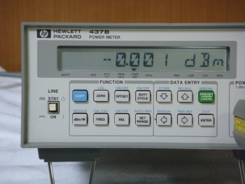 437B 8481A10MHz-18GHz Power Meter