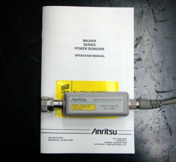 MA2491A50MHz-18GHz Wideband Peak Power Senser