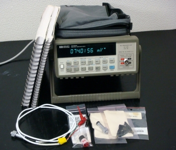 34420A2ch Nano Voltage/Microohm Meter