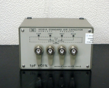 16381A1pF 0.1%  Standard capacitor
