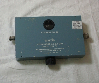 794FM4.0GHz - 8.0GHz　0-40dB ATTENUATOR