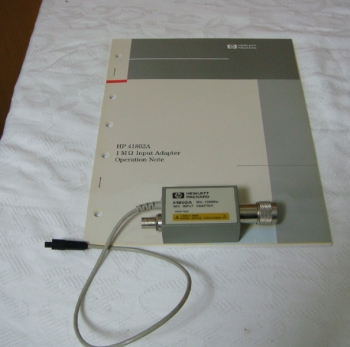 41802A5Hz-100MHz　1Mohms Input adaptor