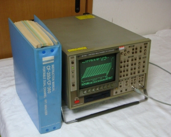 CF-350DC-40KHz 2ch FFT Analyzer