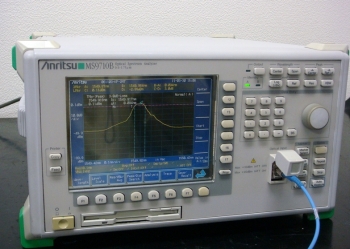 MS9710B0.6-1.75um Optical Spectrum Analyzer
