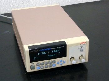 AQ3150 (0)1200-1650nm 60dB res0.001dB Optical Attenuator