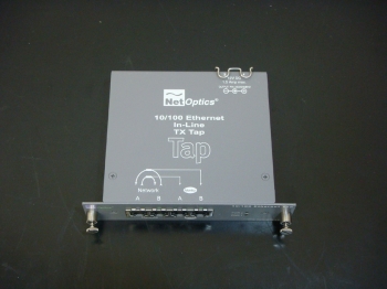 10/100 Tap 10/100 Ethernet In-Line TX Tap