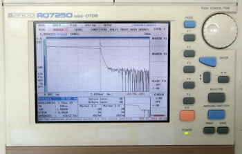 AQ7250 +AQ7254B1310/1550nm Mini-OTDR