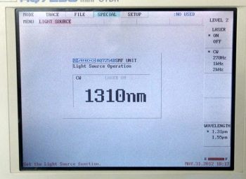 AQ7250 +AQ7254B1310/1550nm Mini-OTDR