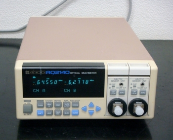 AQ2140+AQ2732*2Optical Multimeter with Optical Powersensor module
