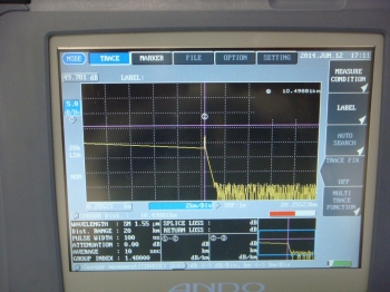 AQ7260 /AQ72641.3/1.55um 40dB OTDR