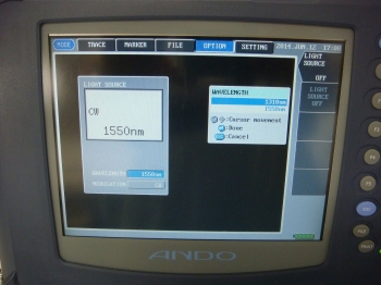 AQ7260 /AQ72641.3/1.55um 40dB OTDR