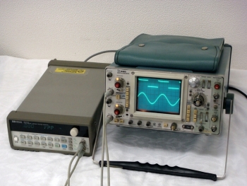 465100MHz 2ch Analog Oscilloscope
