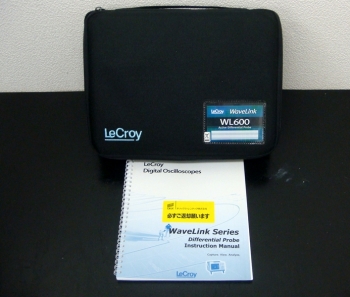 WL600 + D600STDC-6GHz Differencial Probe (For ProLink)