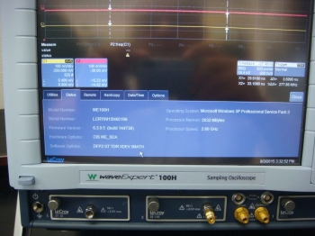 WE100HDC-100GHz Wave Expert with TDR
