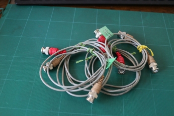 1.5D-2V BNC-BNC Cable 100cm 4本
