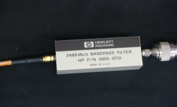 P/N 0955-0731 2488Mb/s Bandpass Filter