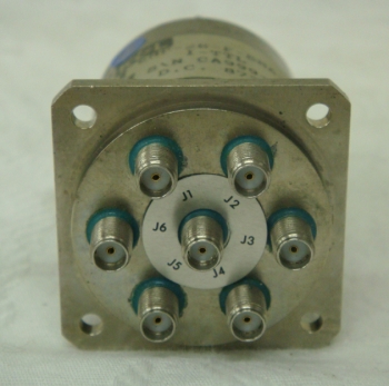 6MP-28-F-SMA-I 6 Coaxial Switch DC-18GHz 