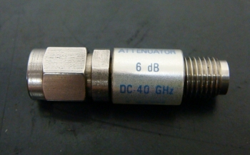 43KC-6DC-40GHz 6dB 2W ATTENUATOR