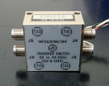 360-B-198210.04-40GHz PIN TRANSFER SWITCH