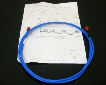 DGM024-02000A1m 18GHz JUNFLON Coaxial cable Assemblie