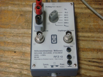 RFZ-12200Hz-4.5MHz Return Loss Bridge