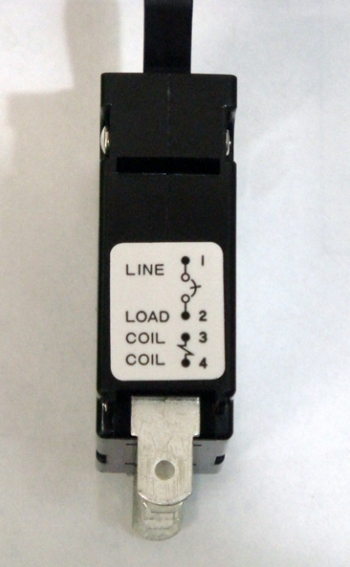SPA-4AC250V 10A Power Switch with Circuit Breaker