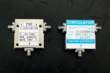 T-C4033R-031360MHz-1580MHz Circulator