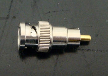 -BNC(m)-RCA(m) Connector