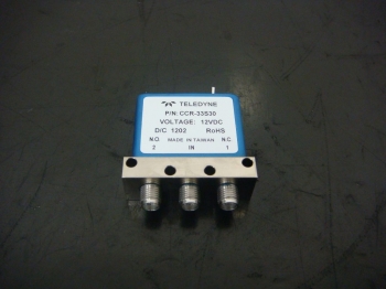 CCR-33S30 DC-18GHz 12V SPDT Switch
