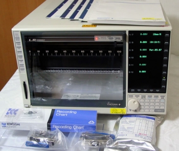 LR12000E GP-IB/AK-12/FDD/REM12ch FDD Pen Recorder 100uV-200V GP-IB Remote