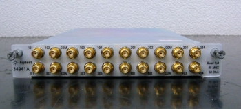 34941AQuad 1*4 50ohm 3GHz RF multiplexer