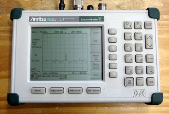 MS2711D /213GHz Handheld Spectrum Analyzer with TG 