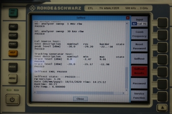 ETLTV Analyzer with TG