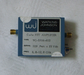 WJ-5316-6128.0-12.0GHz GaAs FET Amplifier