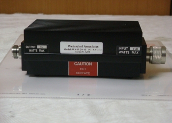WA49-20-43DC-8.5GHz 20dB 150W Attenuator